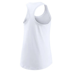 Atlanta Falcons Women's Tri-Blend Scoop Neck Racerback Tank Top - White outlet