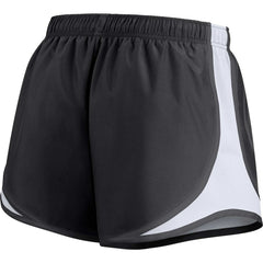 New Orleans Saints Women's Plus Size Tempo Shorts - Black on sale