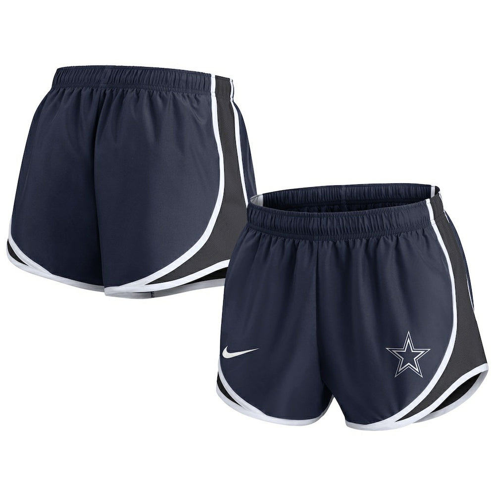 Dallas Cowboys Women's Plus Size Tempo Shorts - Navy on sale