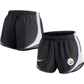 Pittsburgh Steelers Women's Performance Tempo Shorts - Black outlet
