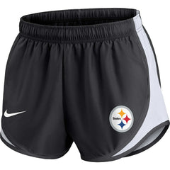 Pittsburgh Steelers Women's Performance Tempo Shorts - Black outlet