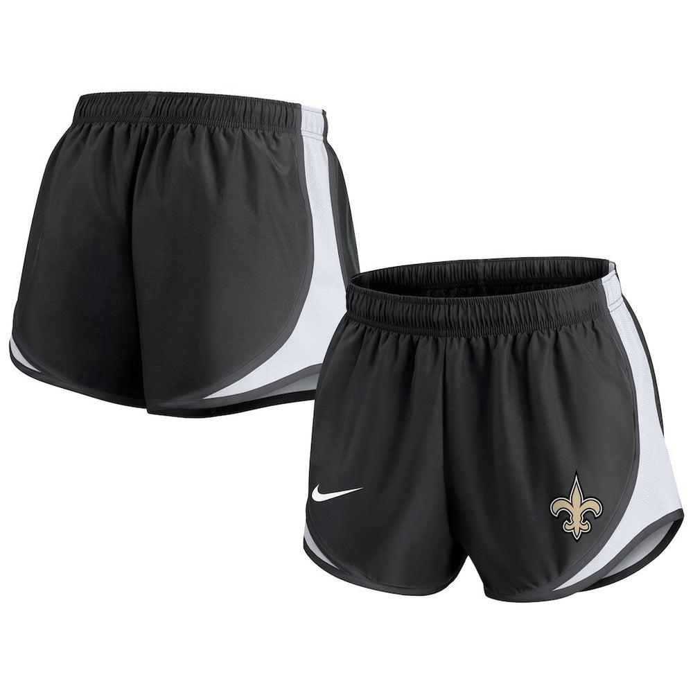 New Orleans Saints Women's Performance Tempo Shorts - Black sale