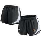 New Orleans Saints Women's Performance Tempo Shorts - Black sale