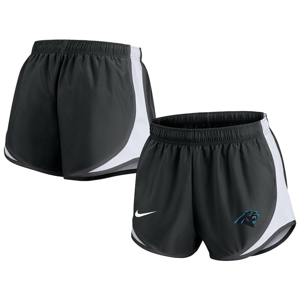 Carolina Panthers Women's Performance Tempo Shorts - Black on sale