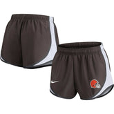 Cleveland Browns Women's Performance Tempo Shorts - Brown cheap
