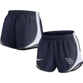 Tennessee Titans Women's Performance Tempo Shorts - Navy online