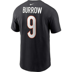 Joe Burrow Cincinnati Bengals Player Name & Number T-Shirt - Black outlet