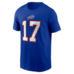Josh Allen Buffalo Bills Player Name & Number T-Shirt - Royal discount