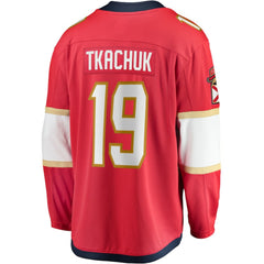 Matthew Tkachuk Florida Panthers Fanatics Home Breakaway Player Jersey - Red Jerseys