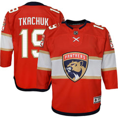 Matthew Tkachuk Florida Panthers Youth Home Premier Player Jersey - Red Jerseys