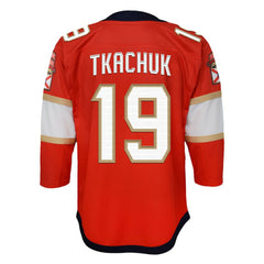 Matthew Tkachuk Florida Panthers Youth Home Premier Player Jersey - Red Jerseys