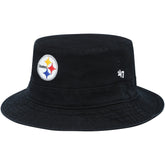 Pittsburgh Steelers '47 Primary Bucket Hat - Black on sale