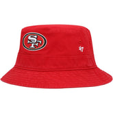 San Francisco 49ers '47 Primary Bucket Hat - Scarlet discount