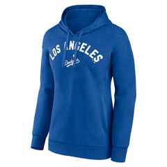 Los Angeles Dodgers Women's Personalized Cooperstown Collection Winning Streak Pullover Hoodie Royal