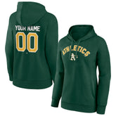 Athletics Women's Personalized Team Winning Streak Pullover Hoodie Green