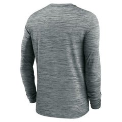 Tennessee Titans Sideline Team Velocity Performance Long Sleeve T-Shirt - Heather Gray outlet
