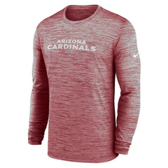Arizona Cardinals Sideline Team Velocity Performance Long Sleeve T-Shirt - Cardinal on sale