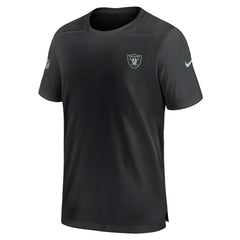 Las Vegas Raiders Sideline Coach Performance T-Shirt - Black sale