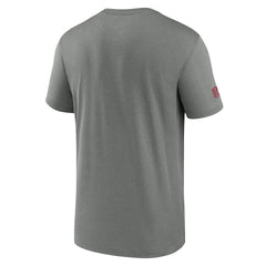 Arizona Cardinals Sideline Legend Performance T-Shirt - Heather Gray discount