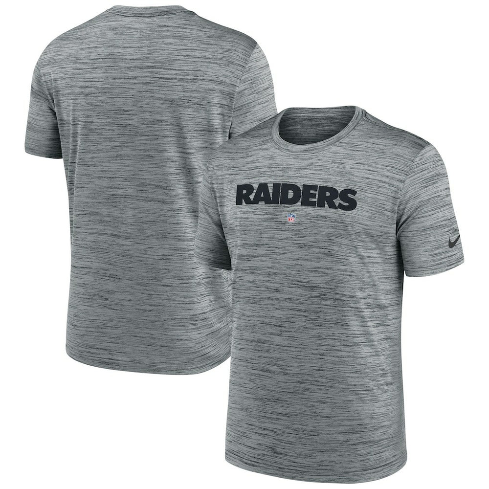 Las Vegas Raiders Velocity Performance T-Shirt - Gray on sale