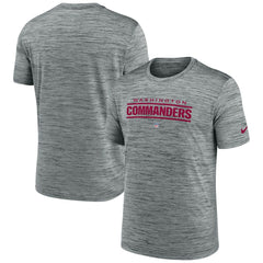 Washington Commanders Velocity Performance T-Shirt - Gray online