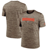 Cleveland Browns Velocity Performance T-Shirt - Brown for sale