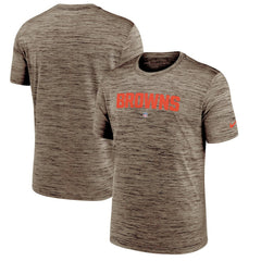 Cleveland Browns Velocity Performance T-Shirt - Brown for sale