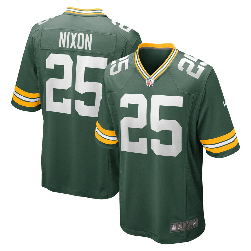 Keisean Nixon Green Bay Packers Game Player Jersey - Green sale