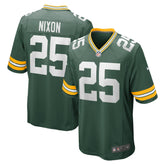 Keisean Nixon Green Bay Packers Game Player Jersey - Green sale