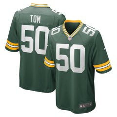 Zach Tom Green Bay Packers Game Player Jersey - Green discount