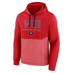 Washington Capitals Fanatics Successful Tri-Blend Pullover Hoodie - Red Hoodies