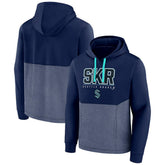 Seattle Kraken Fanatics Successful Tri-Blend Pullover Hoodie - Deep Sea Blue Hoodies