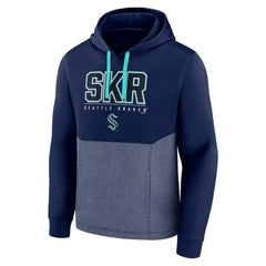 Seattle Kraken Fanatics Successful Tri-Blend Pullover Hoodie - Deep Sea Blue Hoodies