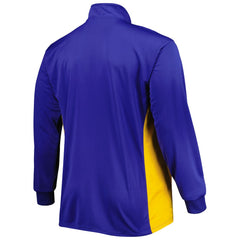 Los Angeles Rams Big & Tall Quarter-Zip Top - Royal sale