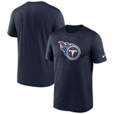 Tennessee Titans Primetime Legend Logo Performance T-Shirt - Navy on sale