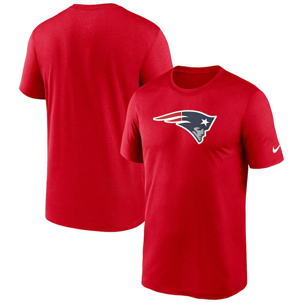 New England Patriots Primetime Legend Logo Performance T-Shirt - Red on sale