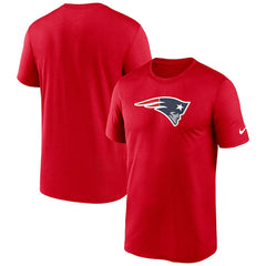 New England Patriots Primetime Legend Logo Performance T-Shirt - Red on sale