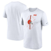 Cleveland Browns Legend Icon Performance T-Shirt - White cheap