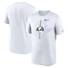 Los Angeles Rams Legend Icon Performance T-Shirt - White on sale