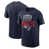 New England Patriots Local Essential T-Shirt - Navy discount
