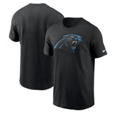 Carolina Panthers Primetime Logo Essential T-Shirt - Black outlet