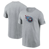 Tennessee Titans Logo Essential T-Shirt - Gray sale