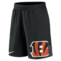 Cincinnati Bengals Stretch Performance Shorts - Black cheap