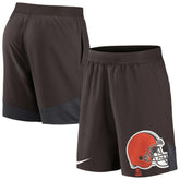 Cleveland Browns Stretch Performance Shorts - Brown on sale