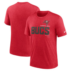 Tampa Bay Buccaneers Team Tri-Blend T-Shirt - Heather Red sale