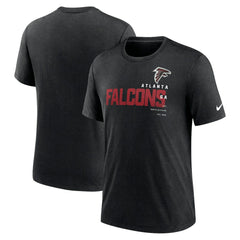 Atlanta Falcons Team Tri-Blend T-Shirt - Heather Black outlet
