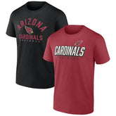 Arizona Cardinals Player Pack T-Shirt Combo Set - Cardinal/Black for sale