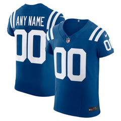 Indianapolis Colts Vapor F.U.S.E. Elite Custom Jersey - Royal outlet