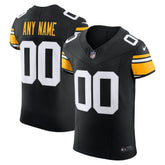 Pittsburgh Steelers Vapor F.U.S.E. Elite Custom Jersey - Black on sale