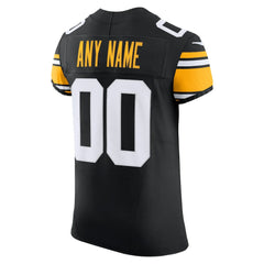 Pittsburgh Steelers Vapor F.U.S.E. Elite Custom Jersey - Black on sale